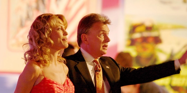 Pat Sajak and Vanna White