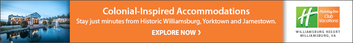 Williamsburg Resort Accomodations for Jamestown and Yorktown